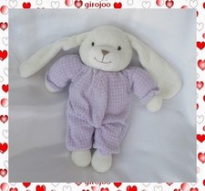 Doudou Peluche Lapin Blanc