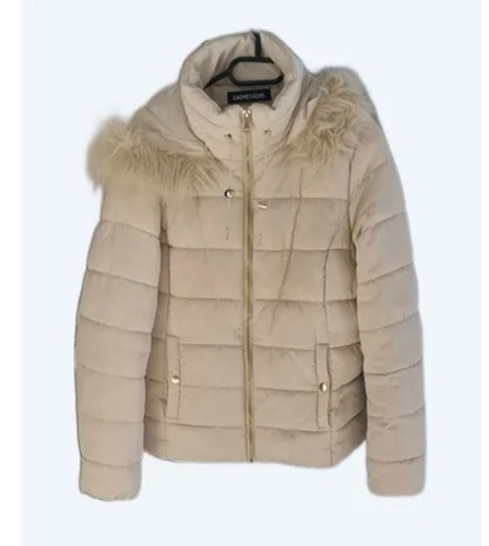 Doudoune femme beige - doudoune,