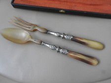 ANCIENS COUVERTS A SALADE EN