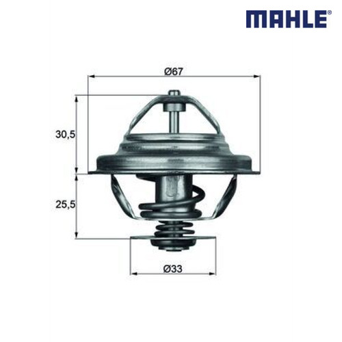 Thermostat coolant mahle tx - mahle,