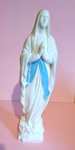 Ancienne statuette vierge - ancienne,