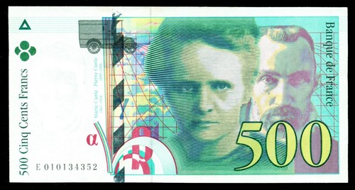 France 500 francs banknote - 500,