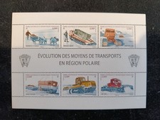 Timbres TAAF Bloc feuillet