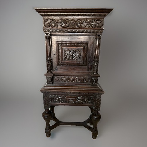 Important cabinet flamand - , en