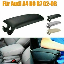 Accoudoir de console centrale Couverture en cuir PU pour Audi A4 B6 B7 2002-08