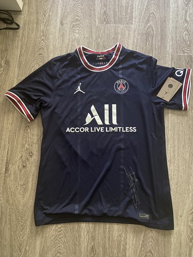 Maillot foot psg - maillot, dédicacé
