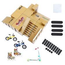 Kit de Skate Park pour Finger Toys - Kit de Rampe pour Finger Skate Park - Ac...