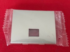 LEGRAND SAGANE METALIDE (GRIS Argent)  Enjoliveur RJ45 ou RJ11   NEUF   87470