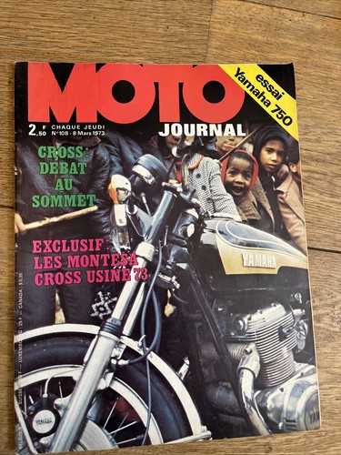 Moto journal 108 - journal, yamaha