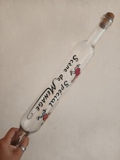 Rouleau à pâtisserie, bouteille en verre humoristique "Spécial scène de ménage"