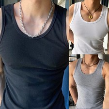 Haut Gilet de Musculation Noir