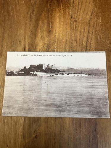 Postcard cpa antibes le - postcard,