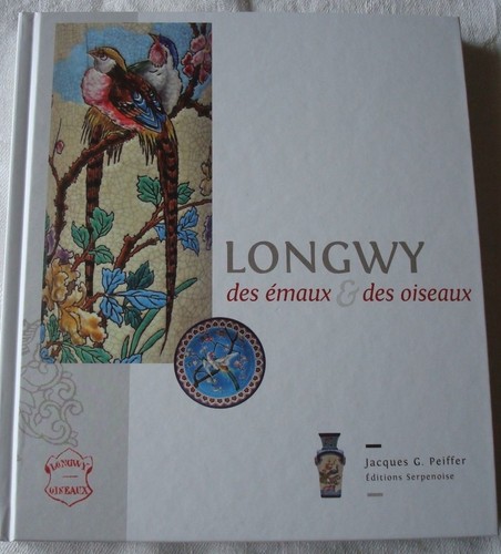 Vase longwy des - vase, émaux