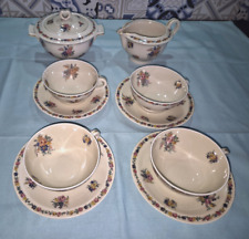 4 TASSES A CAFÉ SOUCOUPES  +