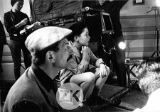 BEBERT ET L'OMNIBUS Yves ROBERT Caméra Martin LARTIGUE Tournage Photo 1963