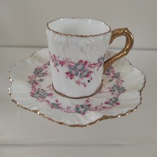 Tasse à Café ancienneen porcelaine fine Coalport England, coalport, 1891