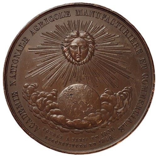 France 1848 bronze - france, medal