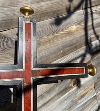 Ancien Grand Crucifix Croix