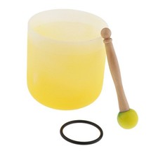 Bol chantant en cristal de