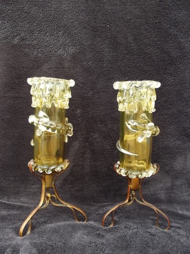 Paire vases auguste jean - de,