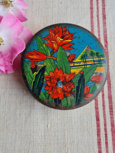 Ancienne petite boite ronde - petite,