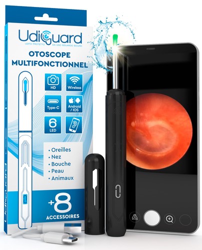 Otoscope oreille avec caméra - avec,