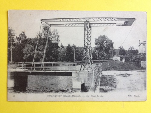 Cpa ecrite 1916 chaumont - cpa,