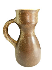 Pichet en grès vintage céramique années 50-60 poterie artisanat artisant  art