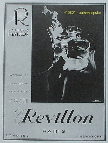Publicite revillon parfums - publicite,