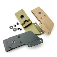 Couteau gaine 360 degrés tournant tactique gaine ceinture clip avec vis