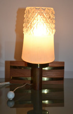 Applique Scandinave Teck Opaline 1950 / 1960 Vintage