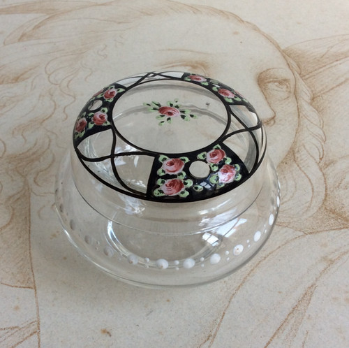 Bonbonnière boite verre - boite, en