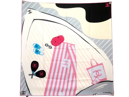 Neuf foulard chanel - foulard, raquettes