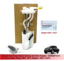 Jauge de réservoir de carburant Sending Unit Fits Isuzu Dmax D-max 4JK1...