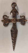 Croix en fer forgé de
