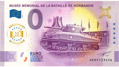 Billet souvenir 2025 france - billet,