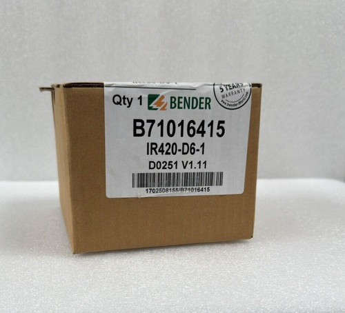 Bender isometer ir420 1 - bender, isometer®