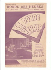 PARTITION LA RONDE DES HEURES