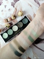 GOLDEN ROSE palette 5 fard a paupières PROFESSIONNELLE 102 GREEN LINE val 24€