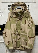 GENUINE FRENCH ARMY SF KERDIER PHANTOM GORETEX PARKA DESERT MINT NEW !!!! MEDIUM