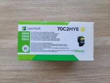 Lexmark 702HY Cartouche de Toner - Jaune (70C2HYE)