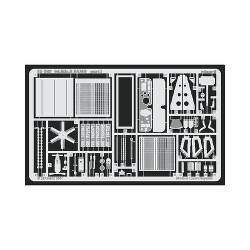 Eduard 35383 kfz famo - eduard, sd.kfz.9
