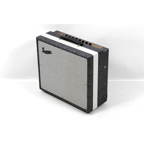 Supro black magick reverb - black, 25w