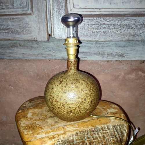 Pied lampe grès guy - pied, de