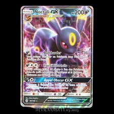 carte Pokémon Noctali GX 80/149 #2 SL01 - Soleil & Lune NEUF FR