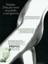 Publicité Advertising 099  1969    Playtex  gaine lycra   V