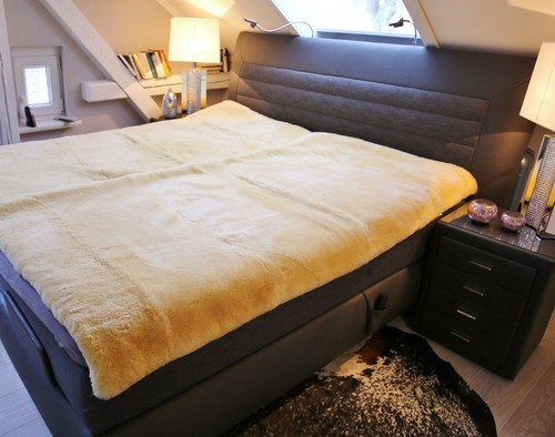 Coussin lit tous fourrures - lit,