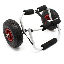 Chariot Transport Alu Pliable 45 kg Bateau Canoë Kayak Surf Accessoires