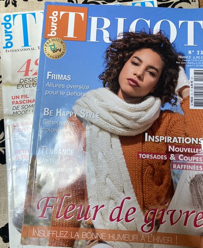 Lot magazines tricot burda - tricot,