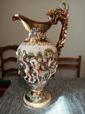 Grand vase ancien faience
